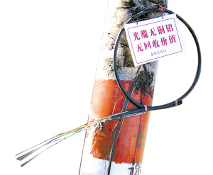 &ldquo;光缆无铜铝无回收价值&rdquo;_新闻中心_新浪网